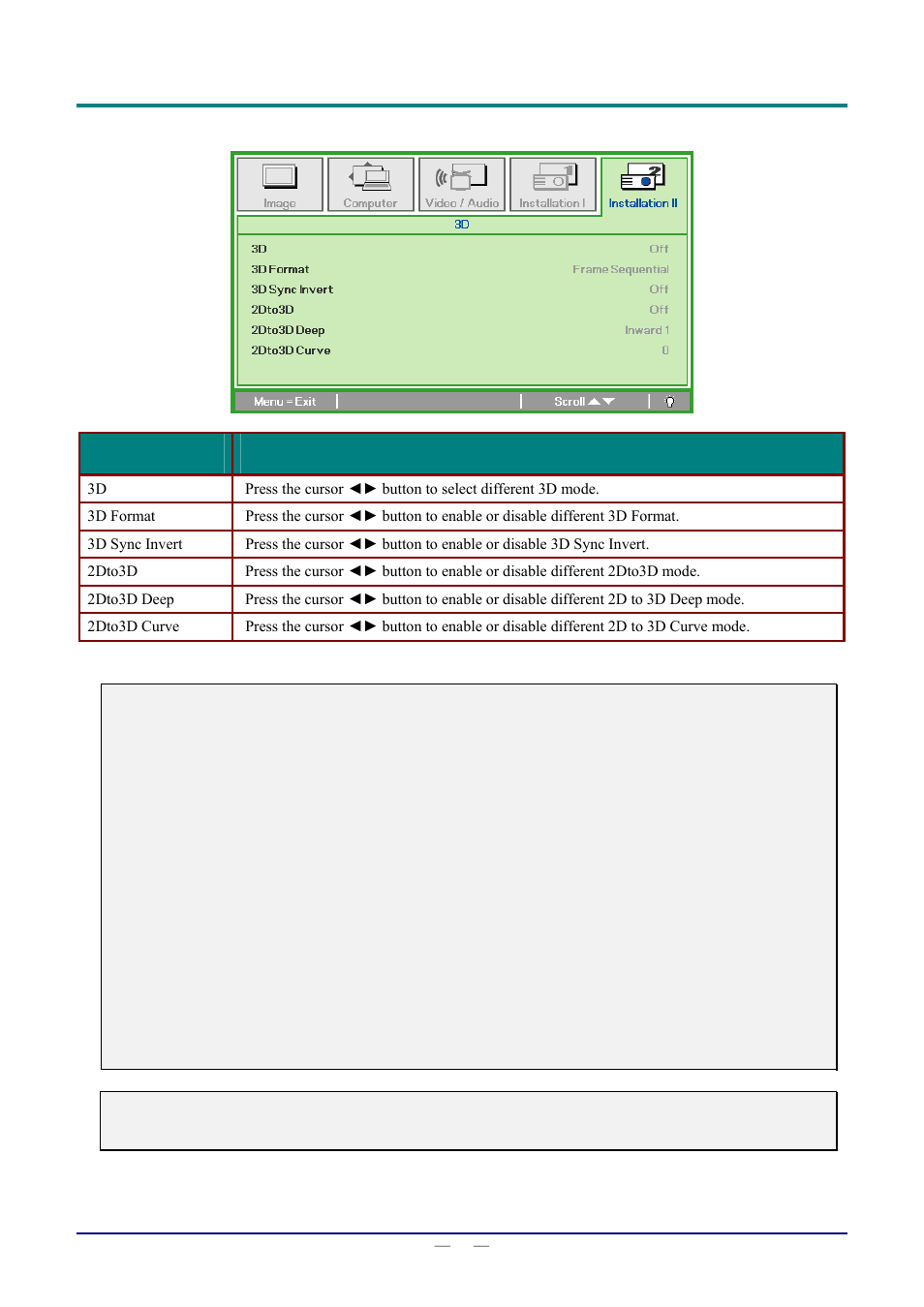 Ge 32 f | Staub Electronics D803-3D VIVITEK - 3D DIGITAL PROJECTOR (3600 LUMENS) User Manual | Page 40 / 59