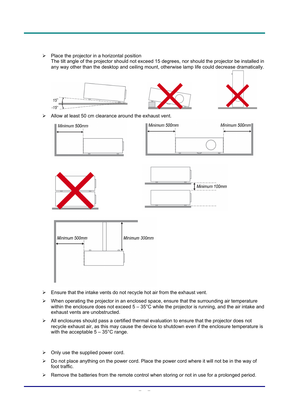 Staub Electronics D963HD VIVITEK - 1080P MULTIMEDIA PROJECTOR (4500 LUMENS) User Manual | Page 4 / 59