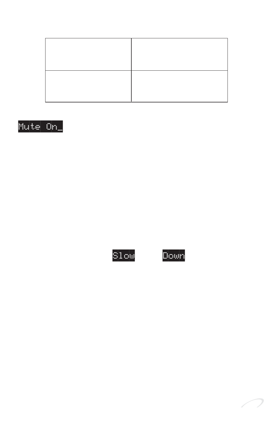 Mute on, Speed monitor, Slow | Down | Staub Electronics RL100 K40 - PORTABLE RADAR & LASER DETECTOR User Manual | Page 13 / 20