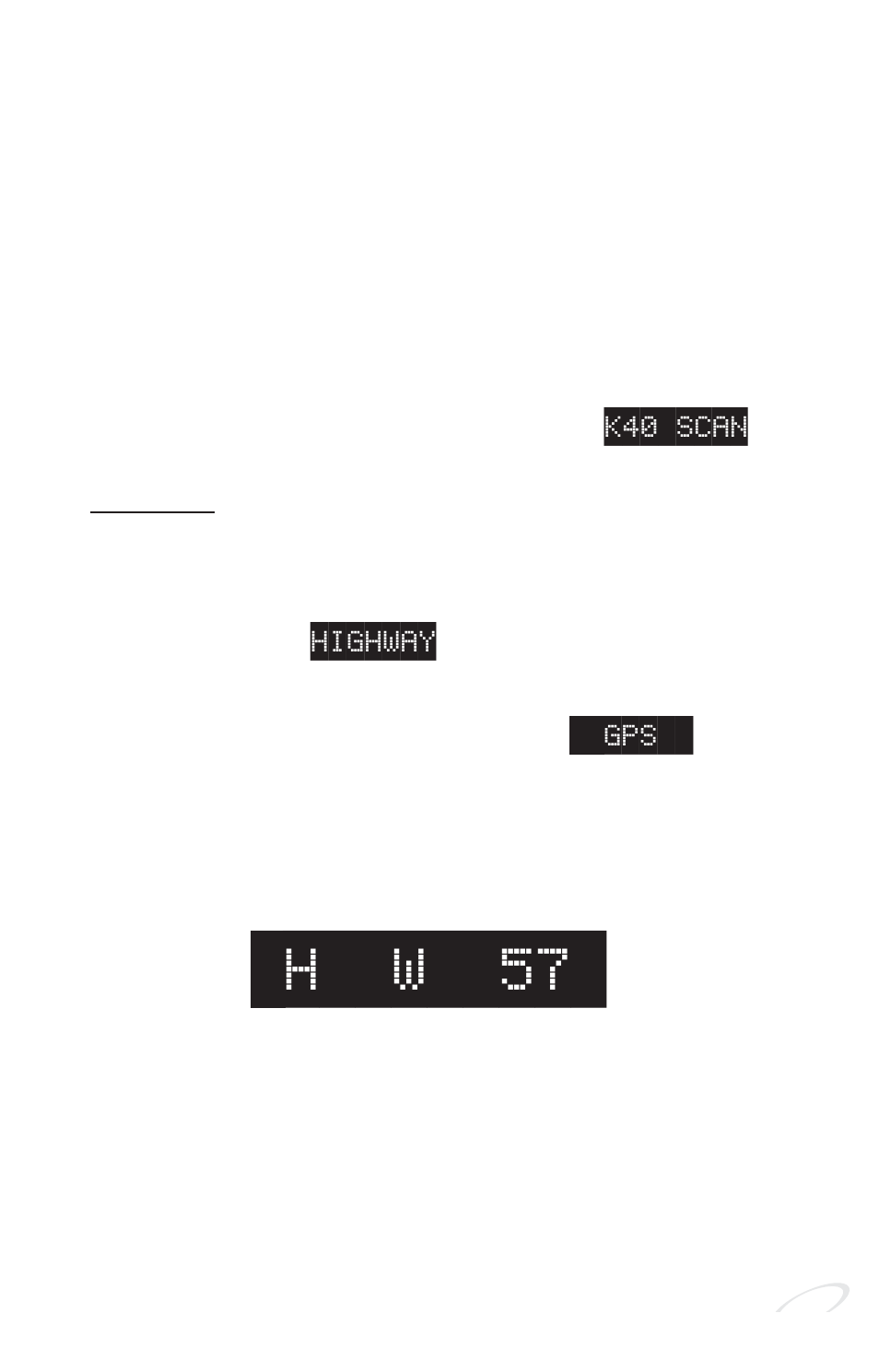 H w 57, Quick start | Staub Electronics RL100 K40 - PORTABLE RADAR & LASER DETECTOR User Manual | Page 5 / 20