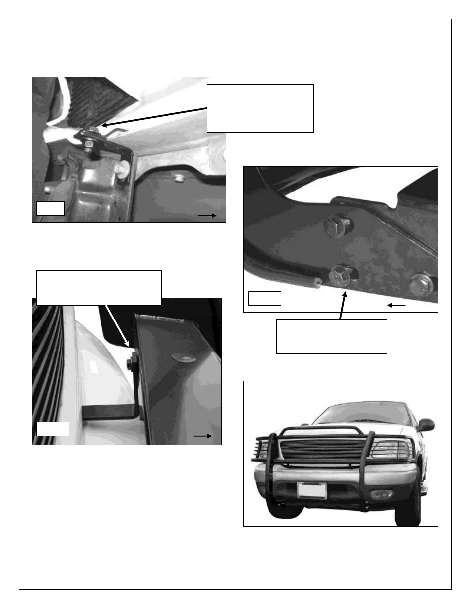 Steelcraft Automotive 51020 GRILL GUARD User Manual | Page 4 / 4