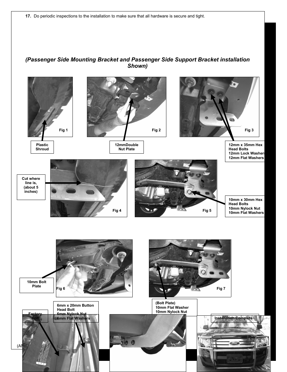 Steelcraft Automotive 51340 GRILL GUARD User Manual | Page 2 / 3