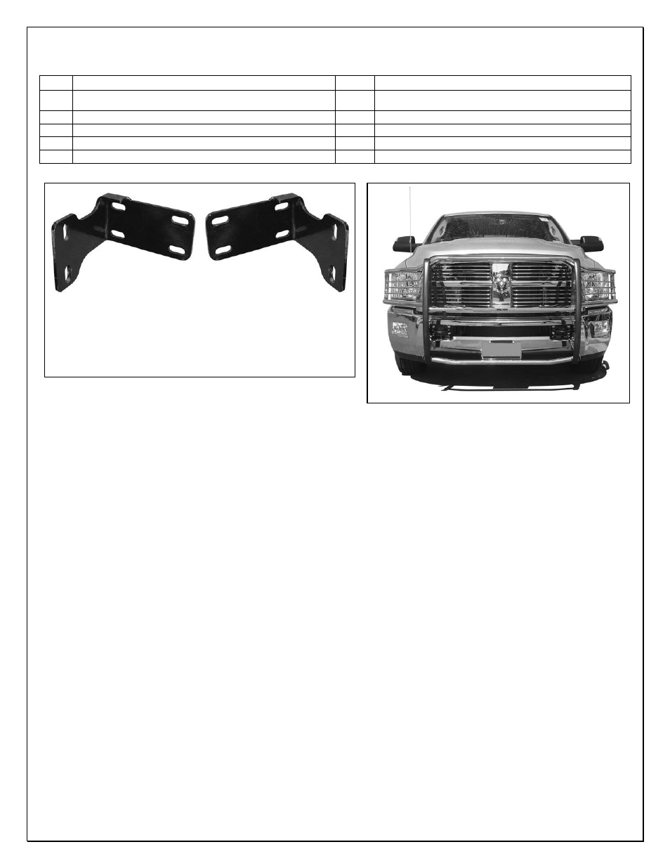 Steelcraft Automotive 52267 GRILL GUARD User Manual | 2 pages