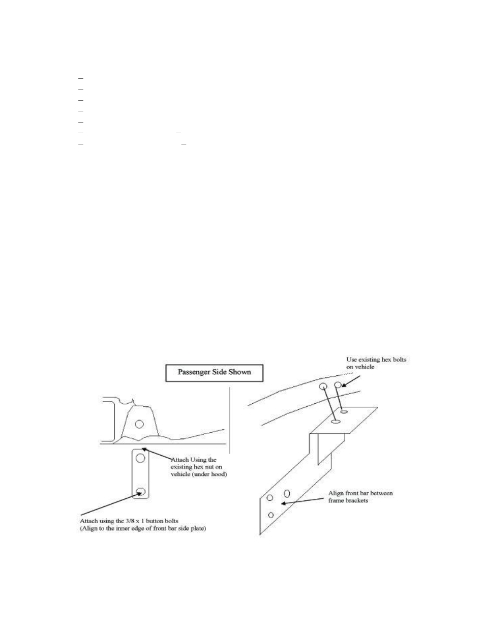 Steelcraft Automotive 53220 GRILL GUARD User Manual | 1 page