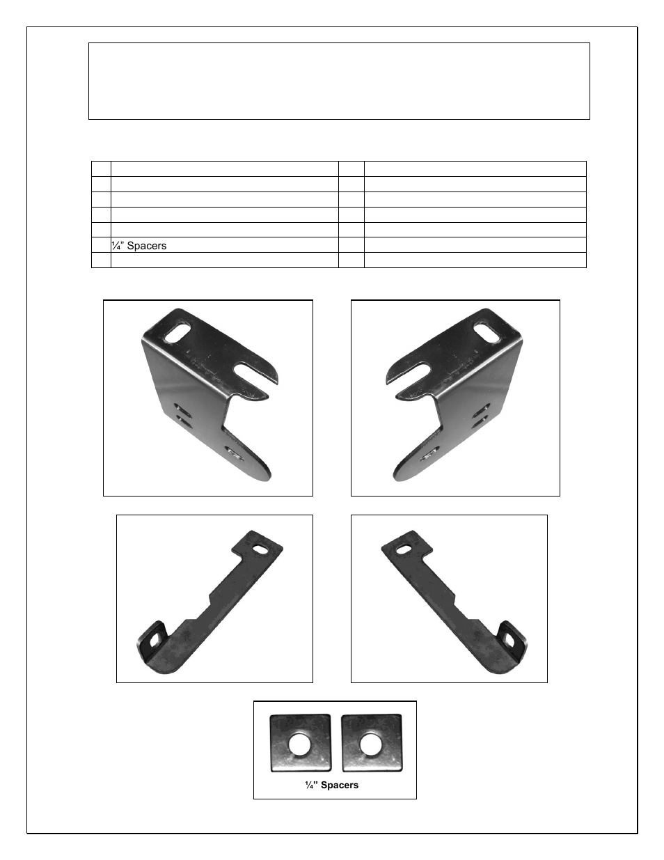Steelcraft Automotive 53060 GRILL GUARD User Manual | 3 pages