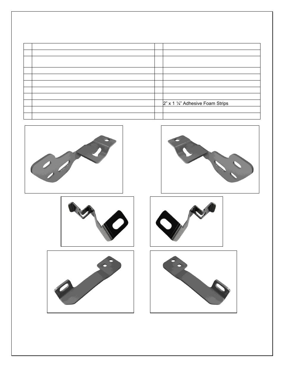 Steelcraft Automotive 54070 GRILL GUARD User Manual | 5 pages