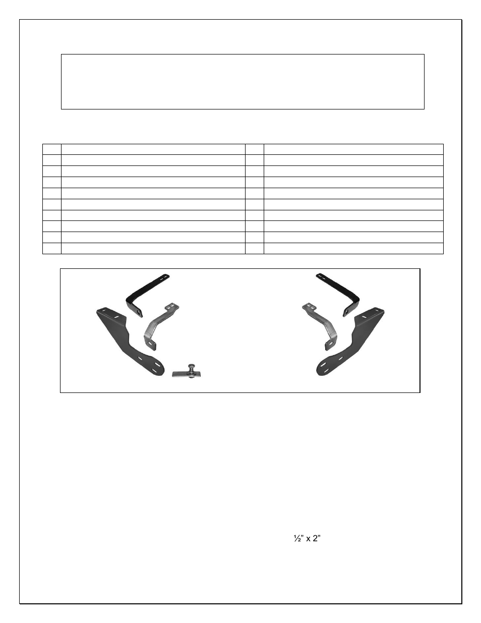 Steelcraft Automotive 54090 GRILL GUARD User Manual | 3 pages