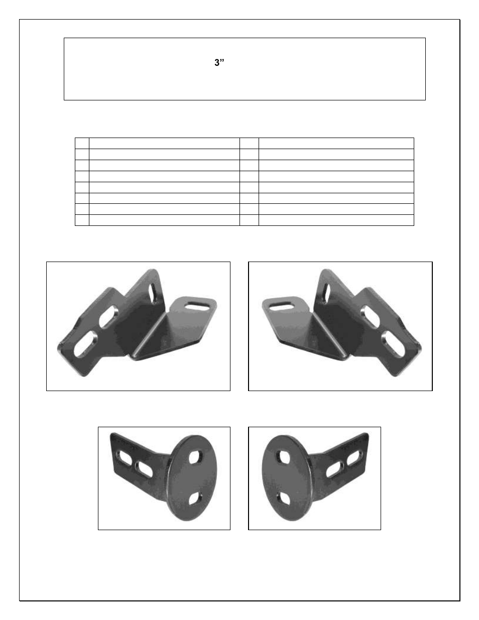 Steelcraft Automotive 70330 BULL BAR User Manual | 3 pages