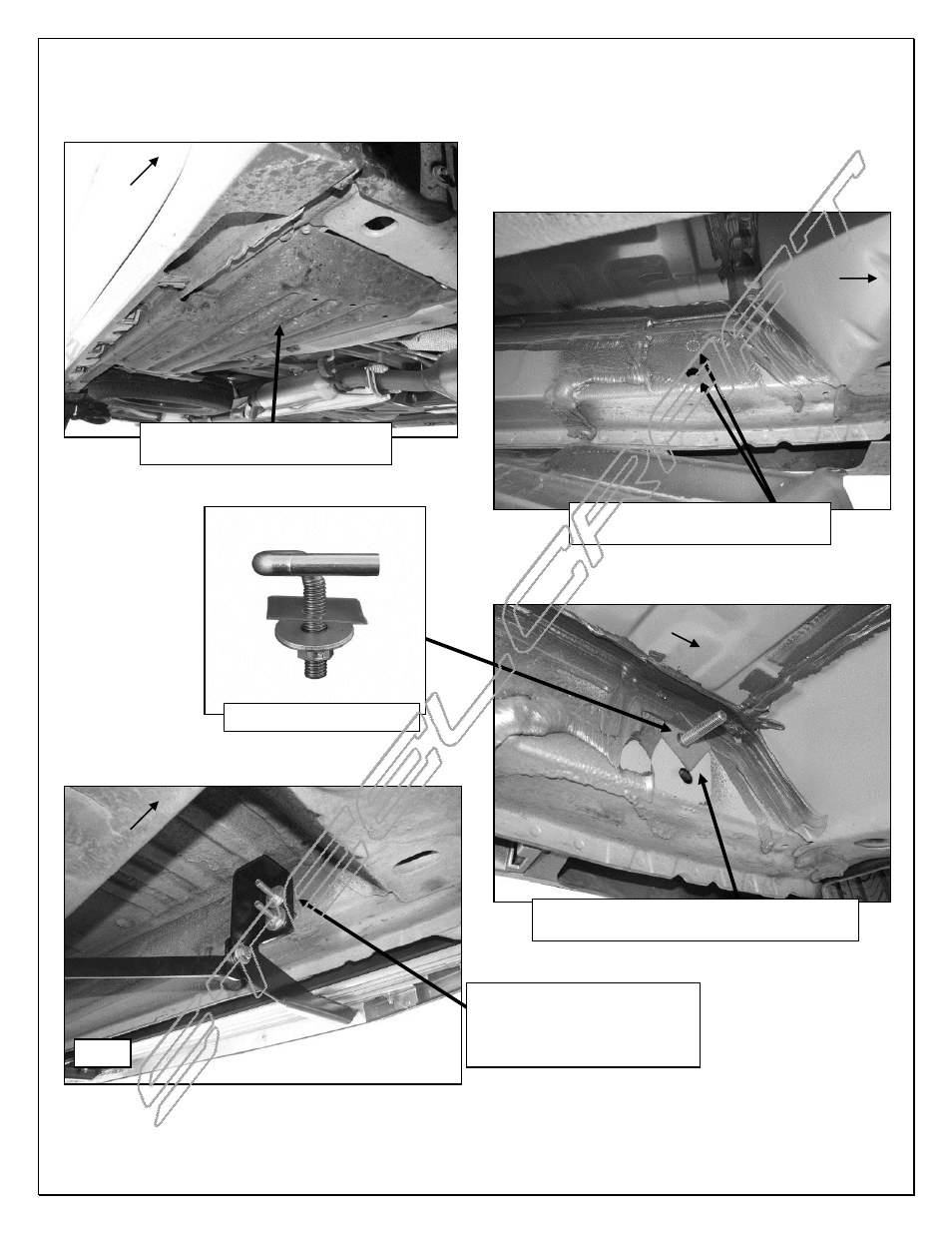 Steelcraft Automotive 134100 RUNNING BOARD User Manual | Page 3 / 6