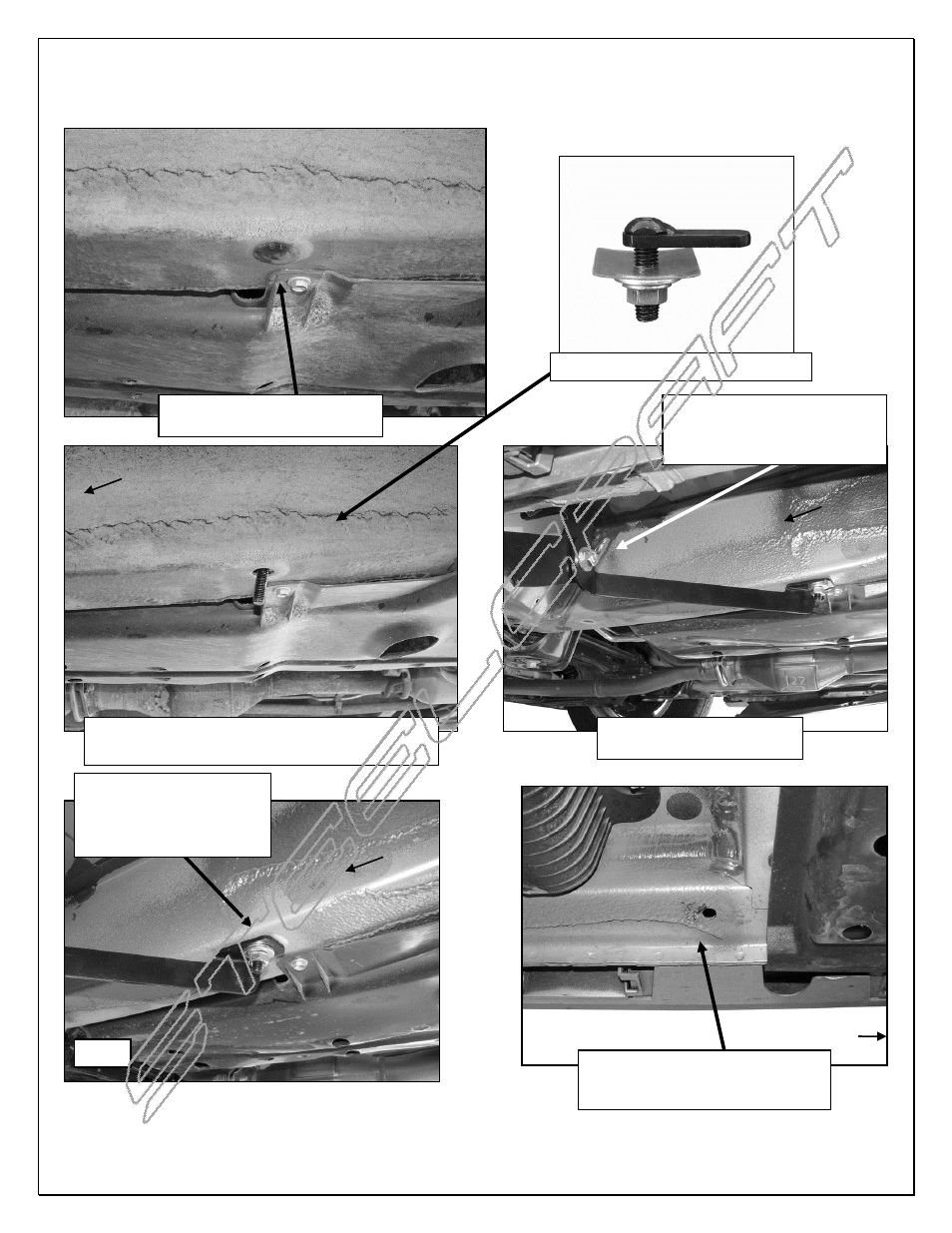 Steelcraft Automotive 134100 RUNNING BOARD User Manual | Page 4 / 6