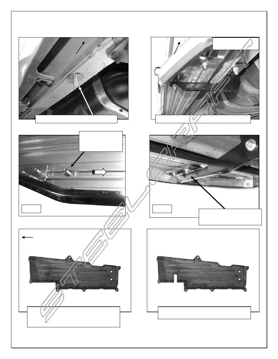 Steelcraft Automotive 134100 RUNNING BOARD User Manual | Page 6 / 6