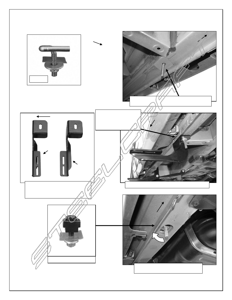 Steelcraft Automotive 134200 RUNNING BOARD User Manual | Page 5 / 6