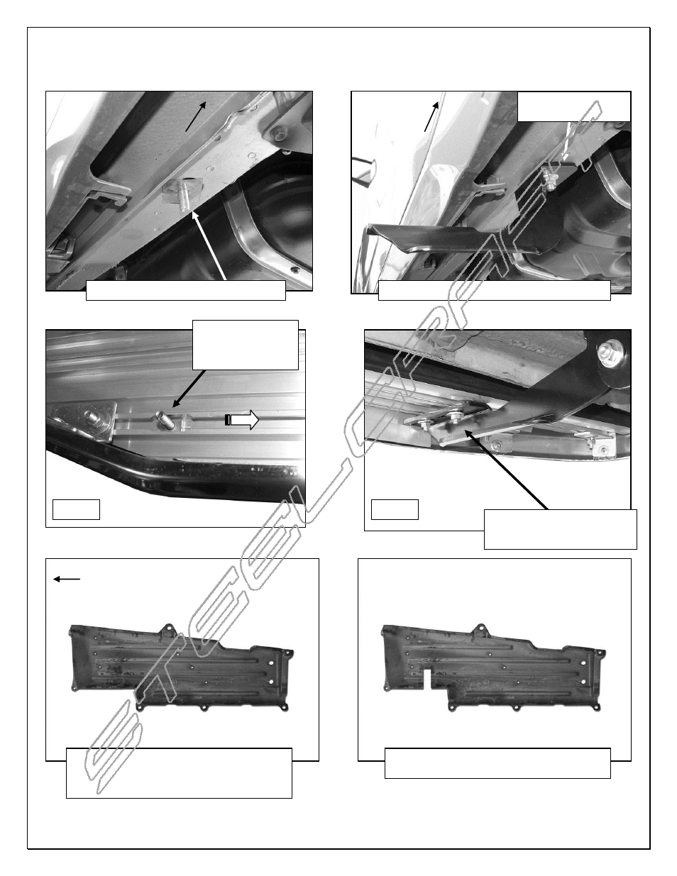 Steelcraft Automotive 134200 RUNNING BOARD User Manual | Page 6 / 6