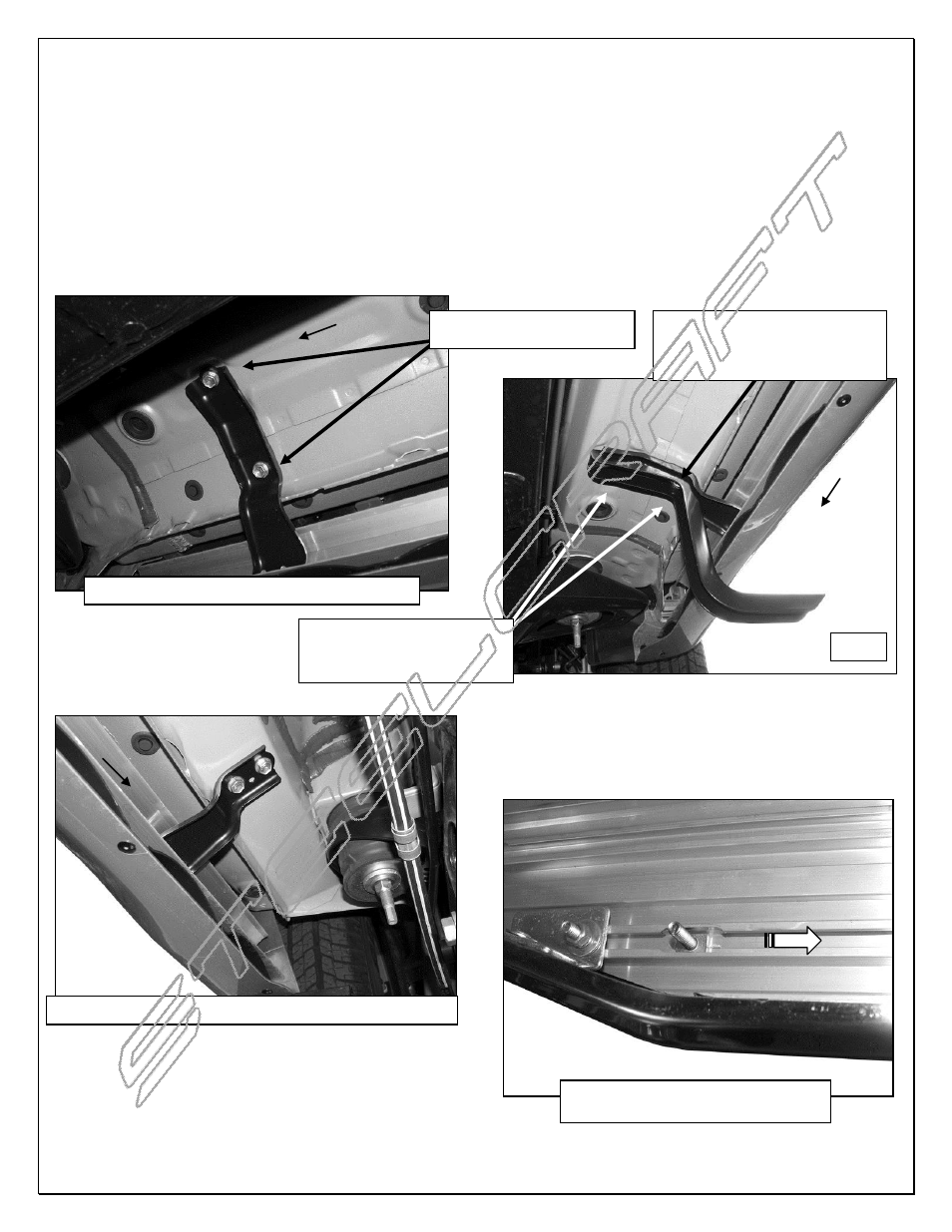 Steelcraft Automotive 133800 RUNNING BOARD User Manual | Page 2 / 3