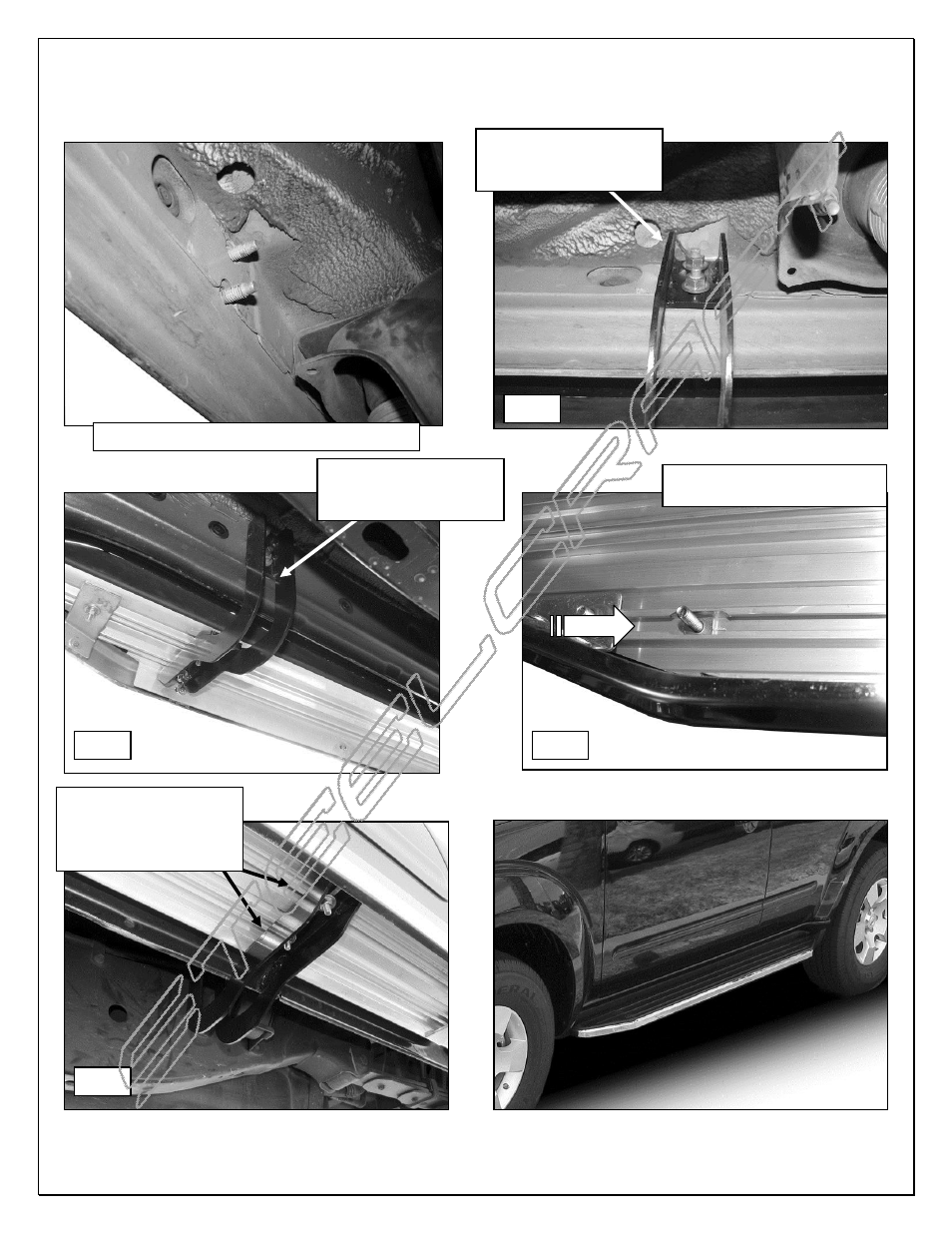 Steelcraft Automotive 140930 RUNNING BOARD User Manual | Page 2 / 2