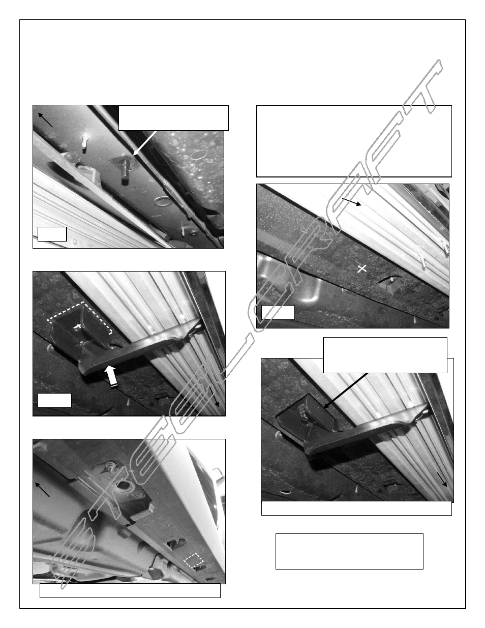 Steelcraft Automotive 190600 RUNNING BOARD User Manual | Page 4 / 5