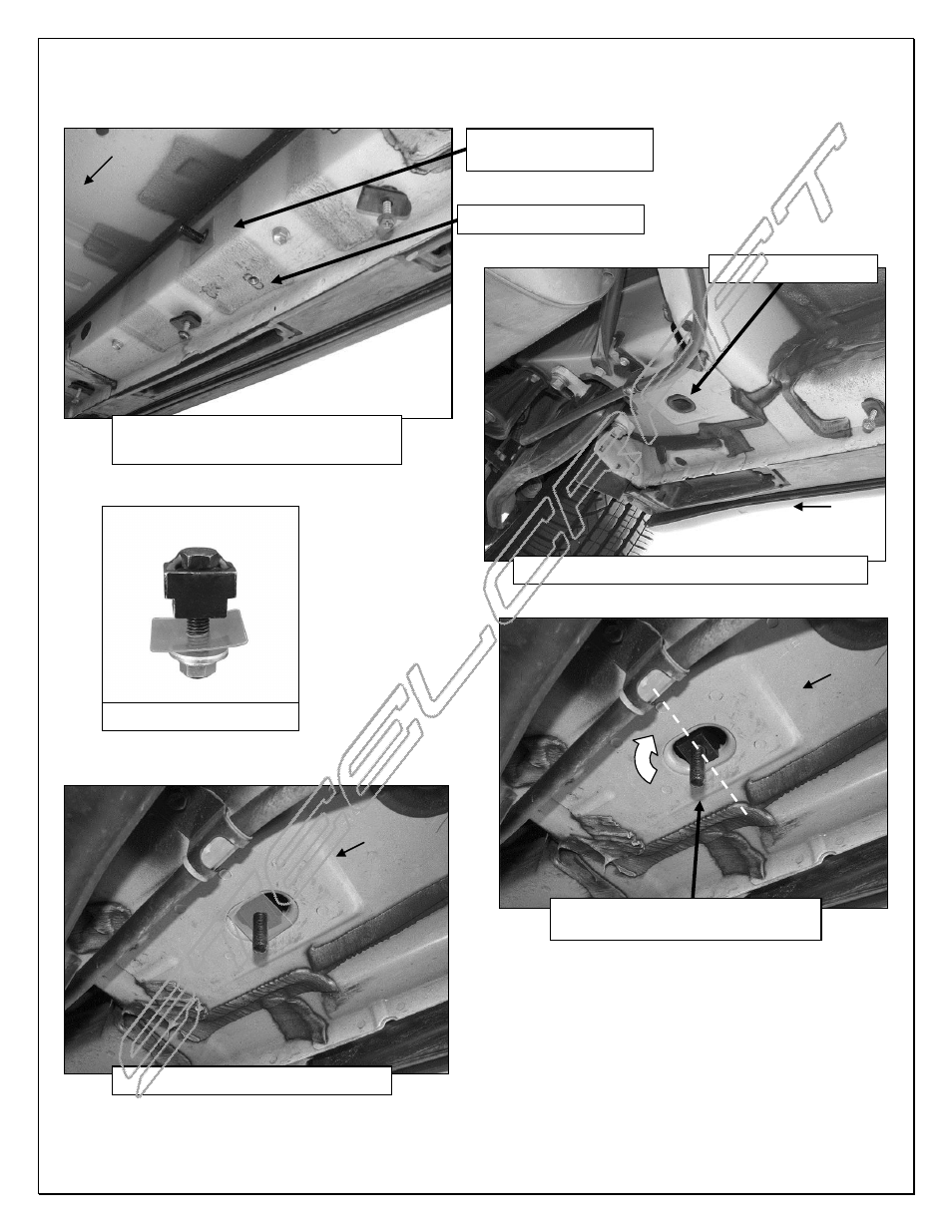 Steelcraft Automotive 133150 RUNNING BOARD User Manual | Page 6 / 8