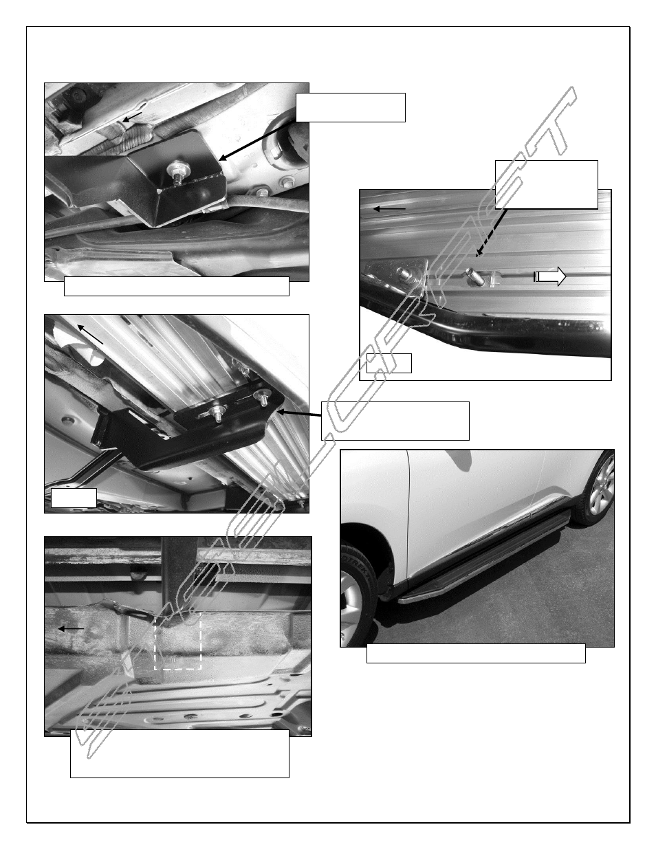 Steelcraft Automotive 133150 RUNNING BOARD User Manual | Page 7 / 8