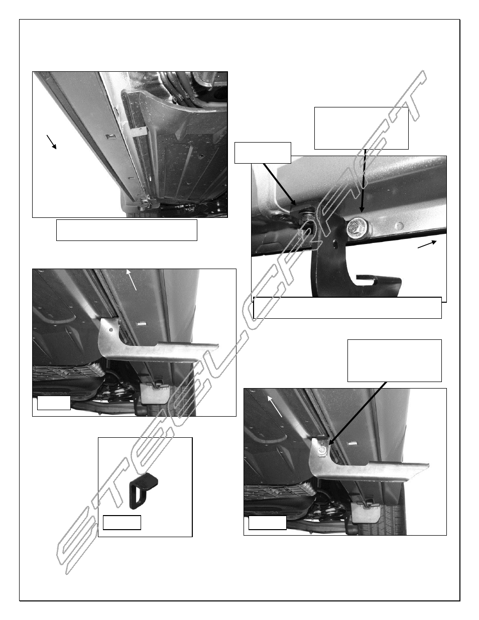 Steelcraft Automotive 170700 RUNNING BOARD User Manual | Page 6 / 8