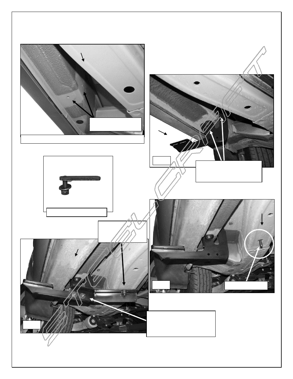 Steelcraft Automotive 155110 RUNNING BOARD User Manual | Page 3 / 5