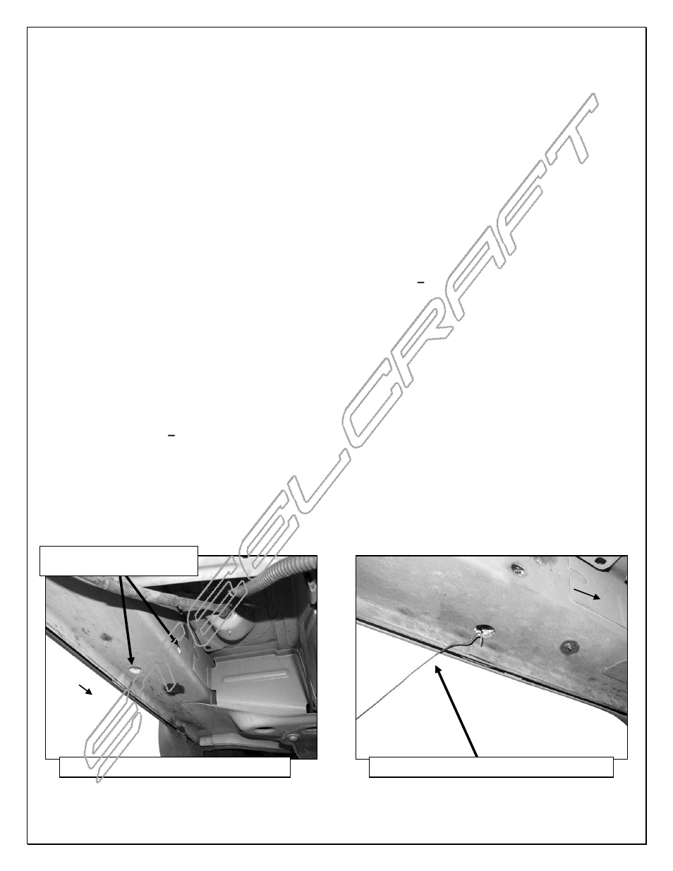 Steelcraft Automotive 103800 RUNNING BOARD User Manual | Page 2 / 5