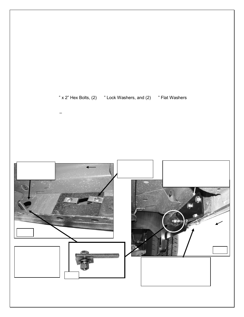 Steelcraft Automotive 213410 3 ROUND SIDE BAR User Manual | Page 2 / 3