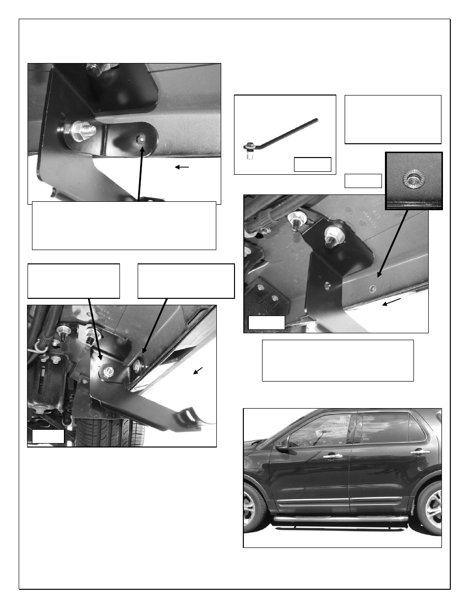 Steelcraft Automotive 213900 3 ROUND SIDE BAR User Manual | Page 5 / 5