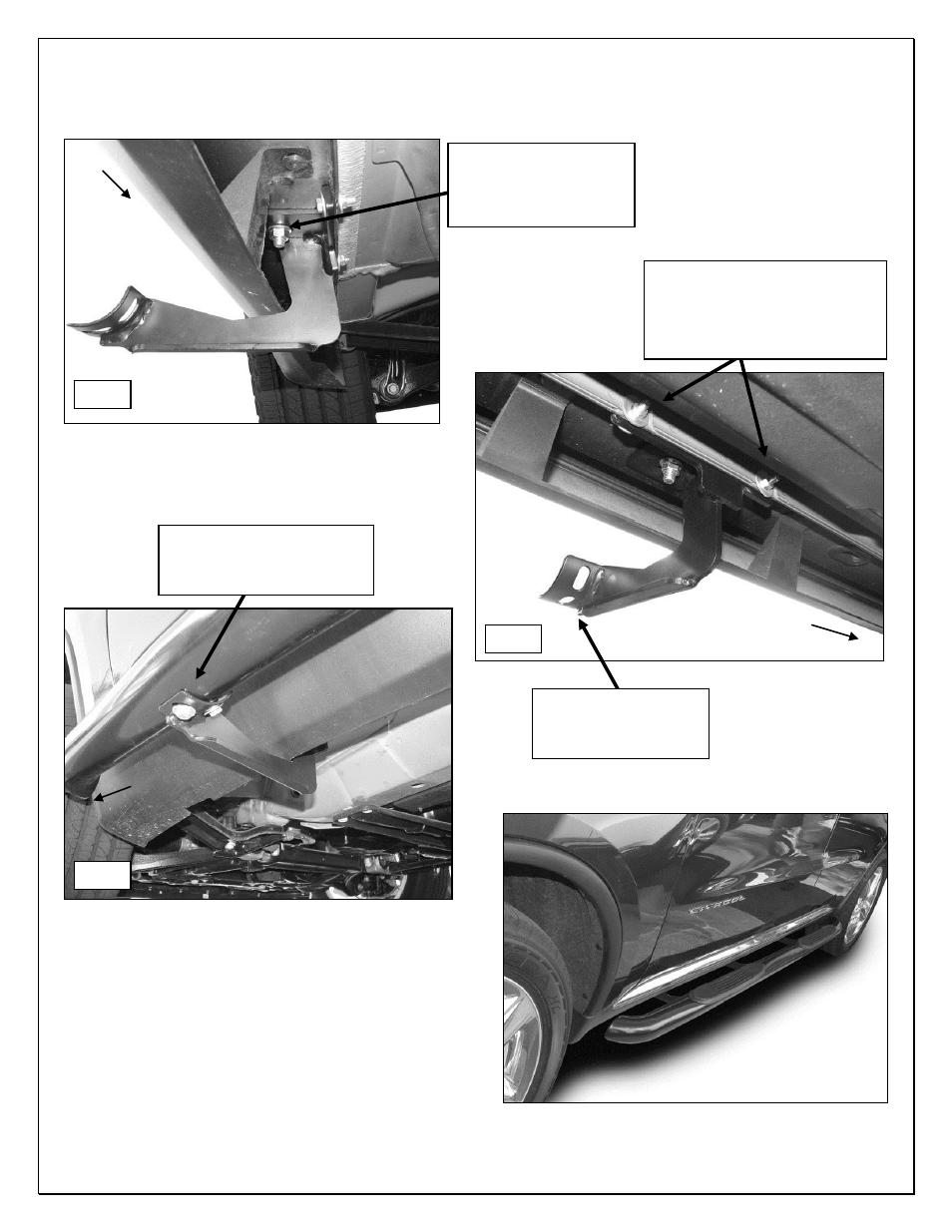 Steelcraft Automotive 221120 3 ROUND SIDE BAR User Manual | Page 3 / 3