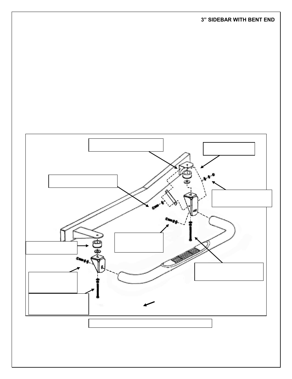 Steelcraft Automotive 220130 3 ROUND SIDE BAR User Manual | Page 2 / 2