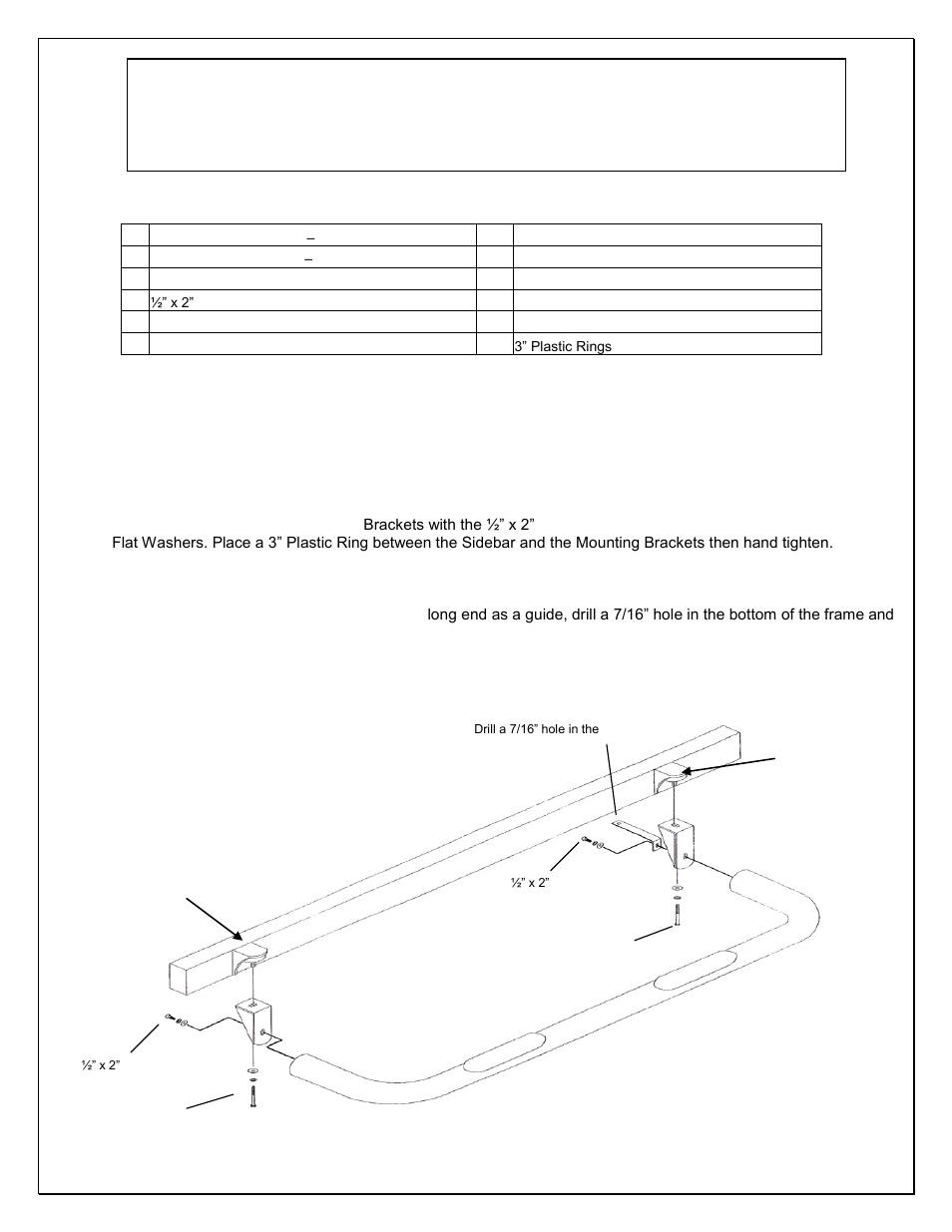 Steelcraft Automotive 200110 3 ROUND SIDE BAR User Manual | 2 pages