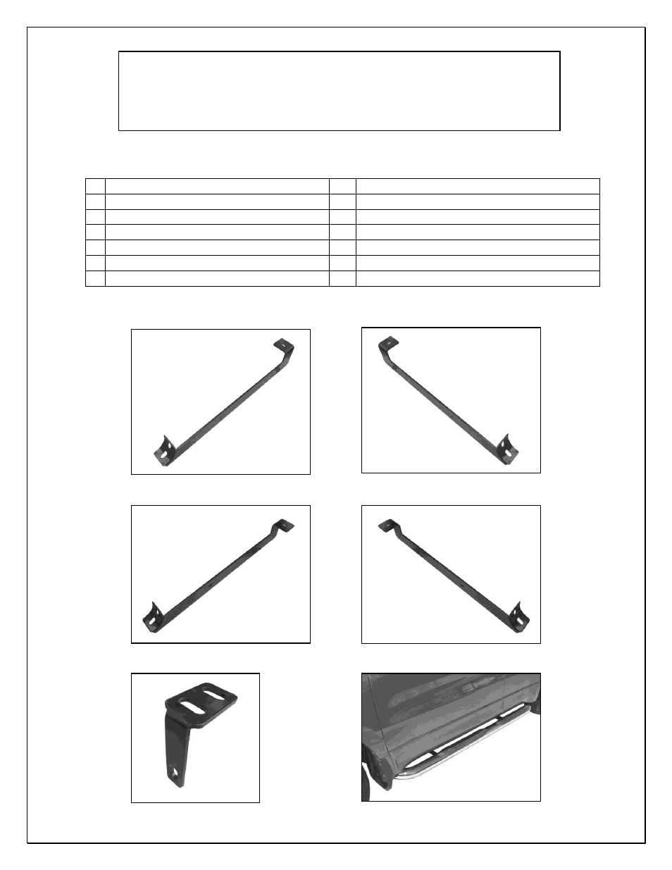 Steelcraft Automotive 255147 3 ROUND SIDE BAR User Manual | 3 pages