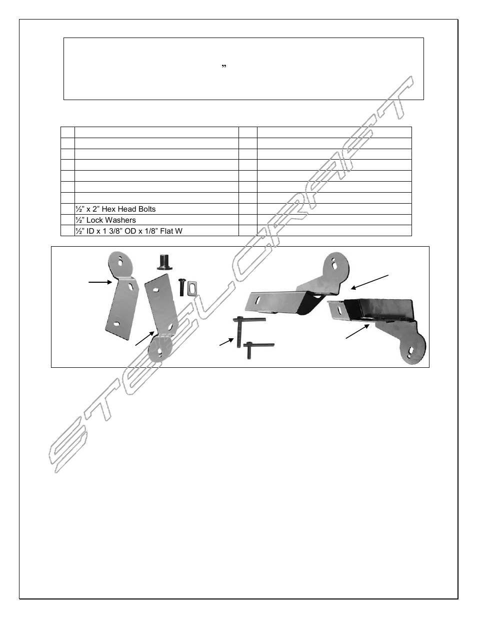 Steelcraft Automotive 232800 3 ROUND SIDE BAR User Manual | 3 pages