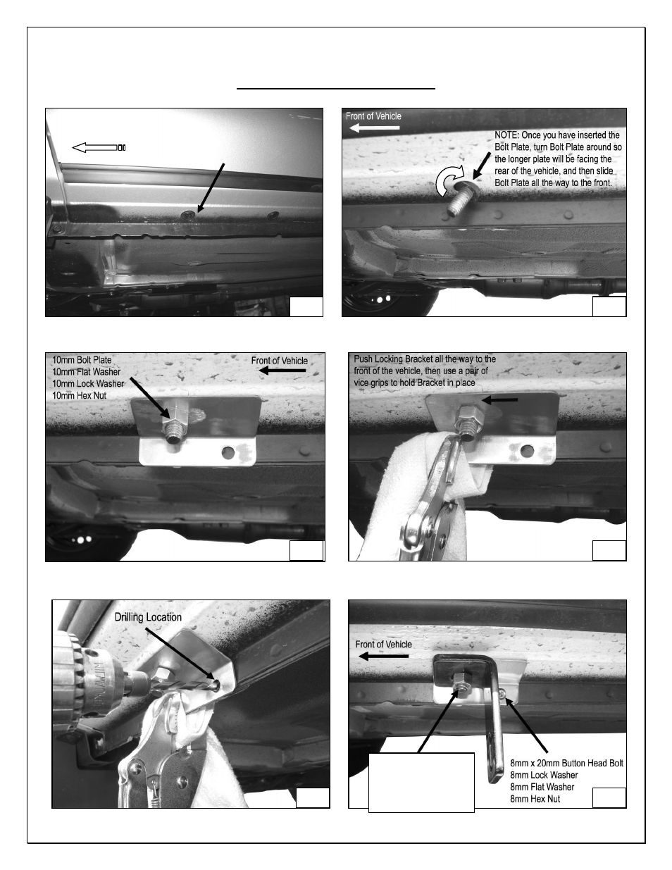 Steelcraft Automotive 241400 3 ROUND SIDE BAR User Manual | Page 3 / 4