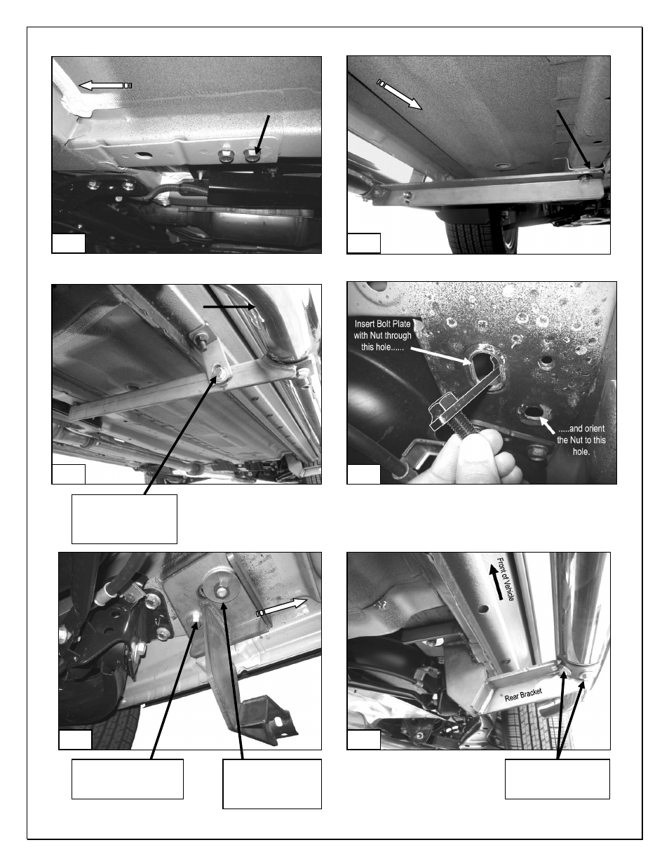 Steelcraft Automotive 241400 3 ROUND SIDE BAR User Manual | Page 4 / 4