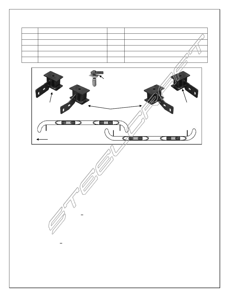 Steelcraft Automotive 290600 3 ROUND SIDE BAR User Manual | 3 pages