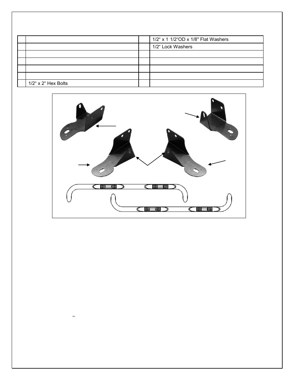 Steelcraft Automotive 290207 3 ROUND SIDE BAR User Manual | 4 pages