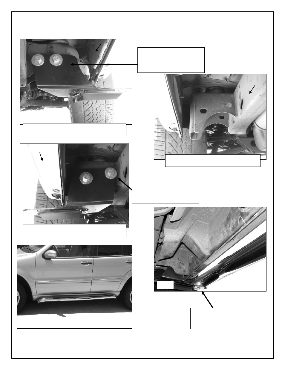 Steelcraft Automotive 290207 3 ROUND SIDE BAR User Manual | Page 3 / 4