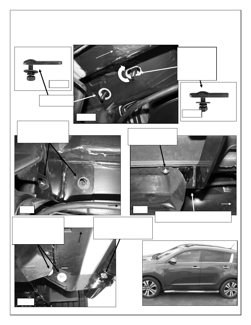 Steelcraft Automotive 280340 3 ROUND SIDE BAR User Manual | Page 4 / 4