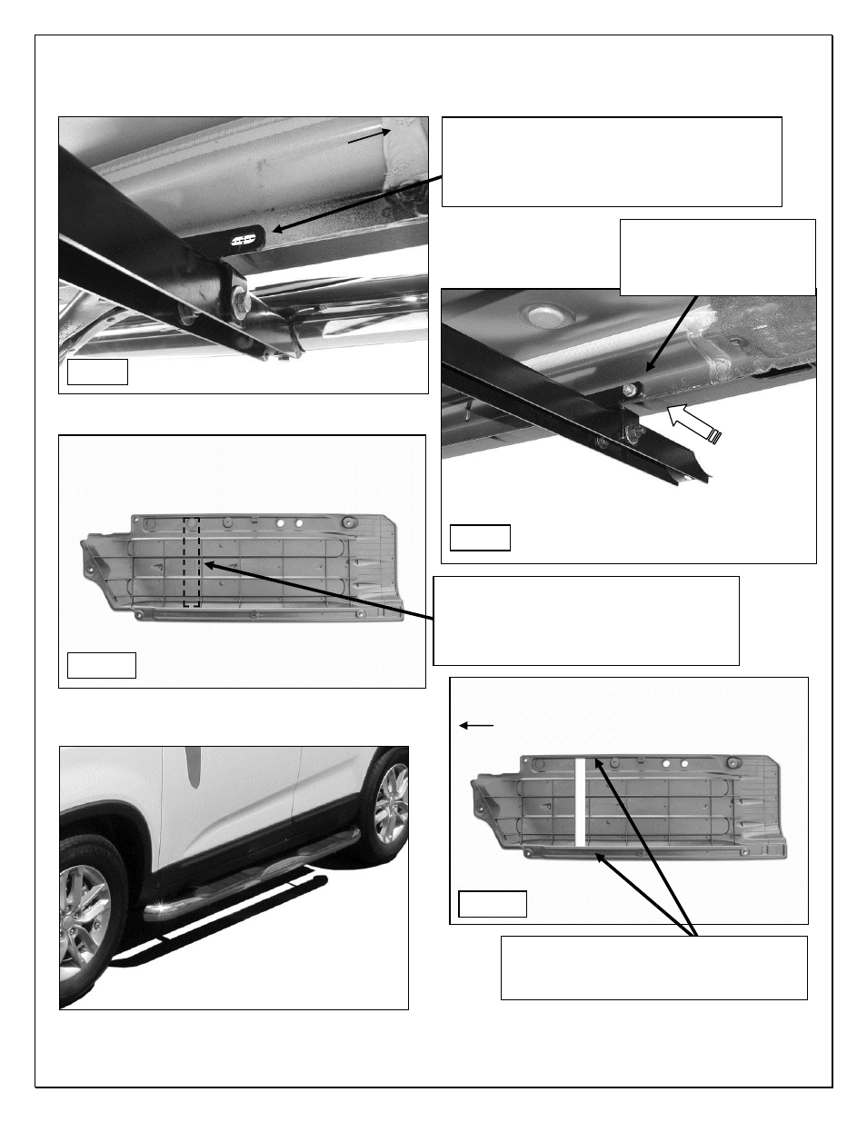Steelcraft Automotive 280310 3 ROUND SIDE BAR User Manual | Page 6 / 6
