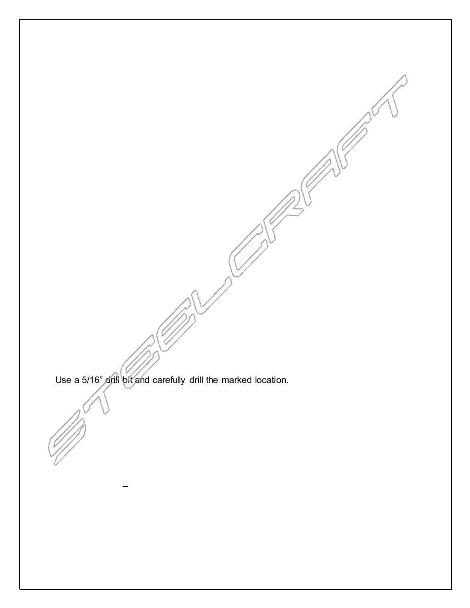 Steelcraft Automotive 223100 3 ROUND SIDE BAR User Manual | Page 2 / 5