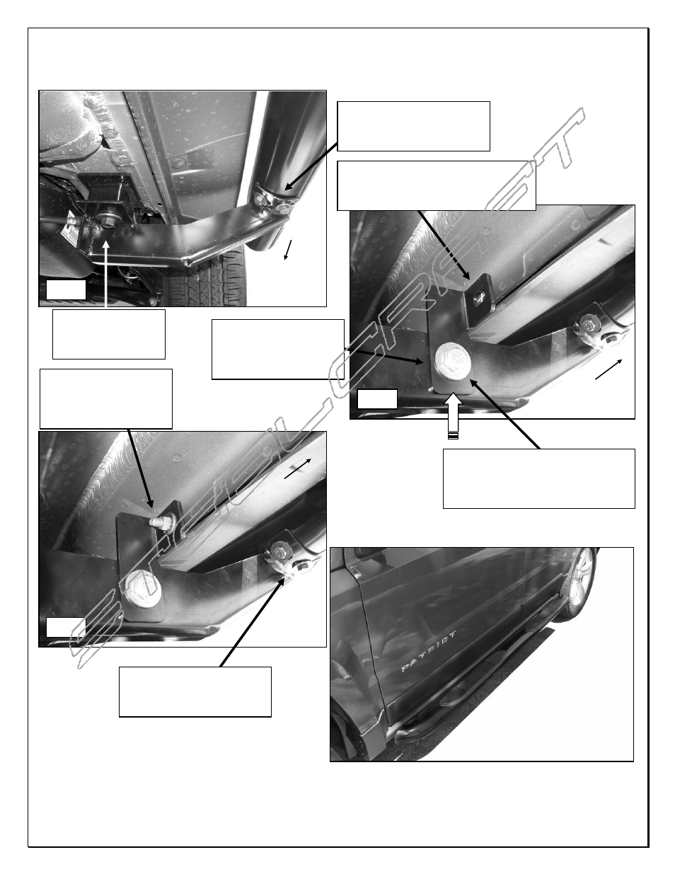 Steelcraft Automotive 223100 3 ROUND SIDE BAR User Manual | Page 5 / 5