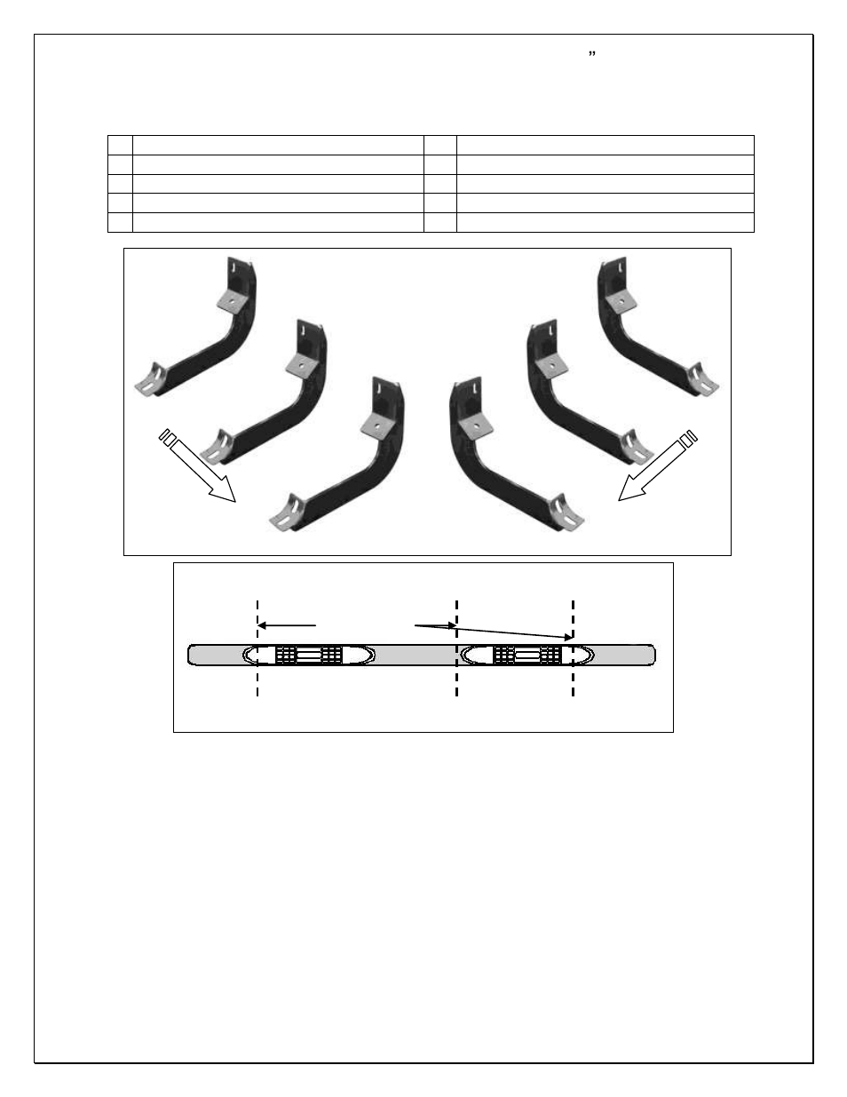 Steelcraft Automotive 440710 4 OVAL SIDE BAR User Manual | 3 pages