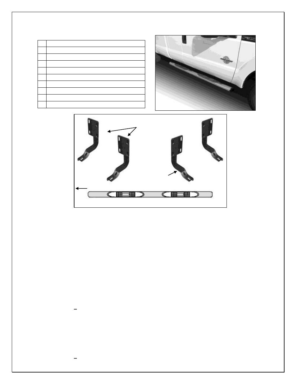 Steelcraft Automotive 412450 4 OVAL SIDE BAR User Manual | 2 pages