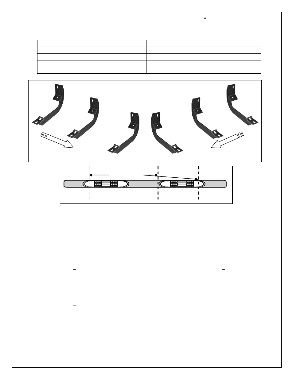 Steelcraft Automotive 440719 5 OVAL SIDE BAR User Manual | 2 pages