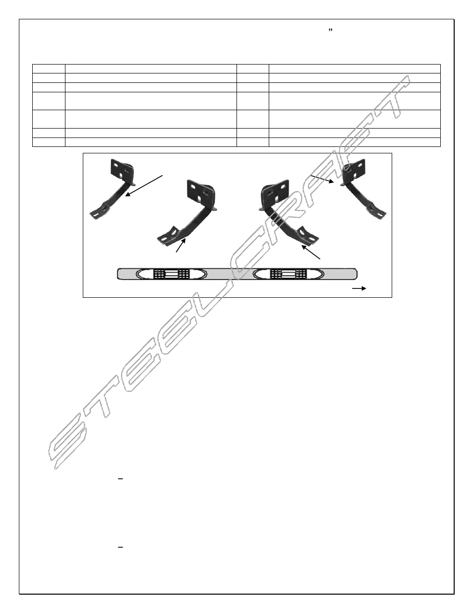 Steelcraft Automotive 413709 5 OVAL SIDE BAR User Manual | 2 pages