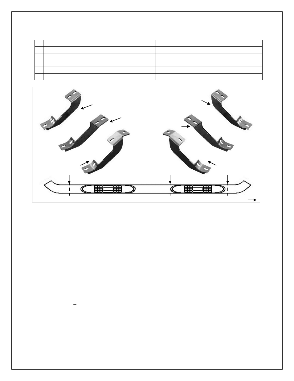 Steelcraft Automotive 433129p 5 PREMIUM OVAL SIDE BAR User Manual | 2 pages