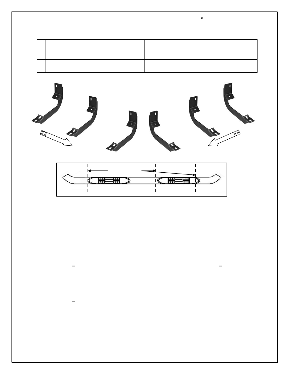 Steelcraft Automotive 440709p 5 PREMIUM OVAL SIDE BAR User Manual | 2 pages