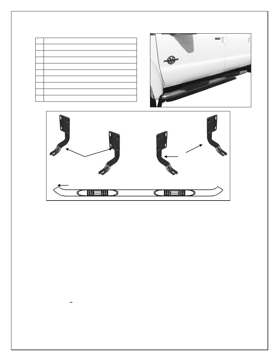 Steelcraft Automotive 412469p 5 PREMIUM OVAL SIDE BAR User Manual | 2 pages