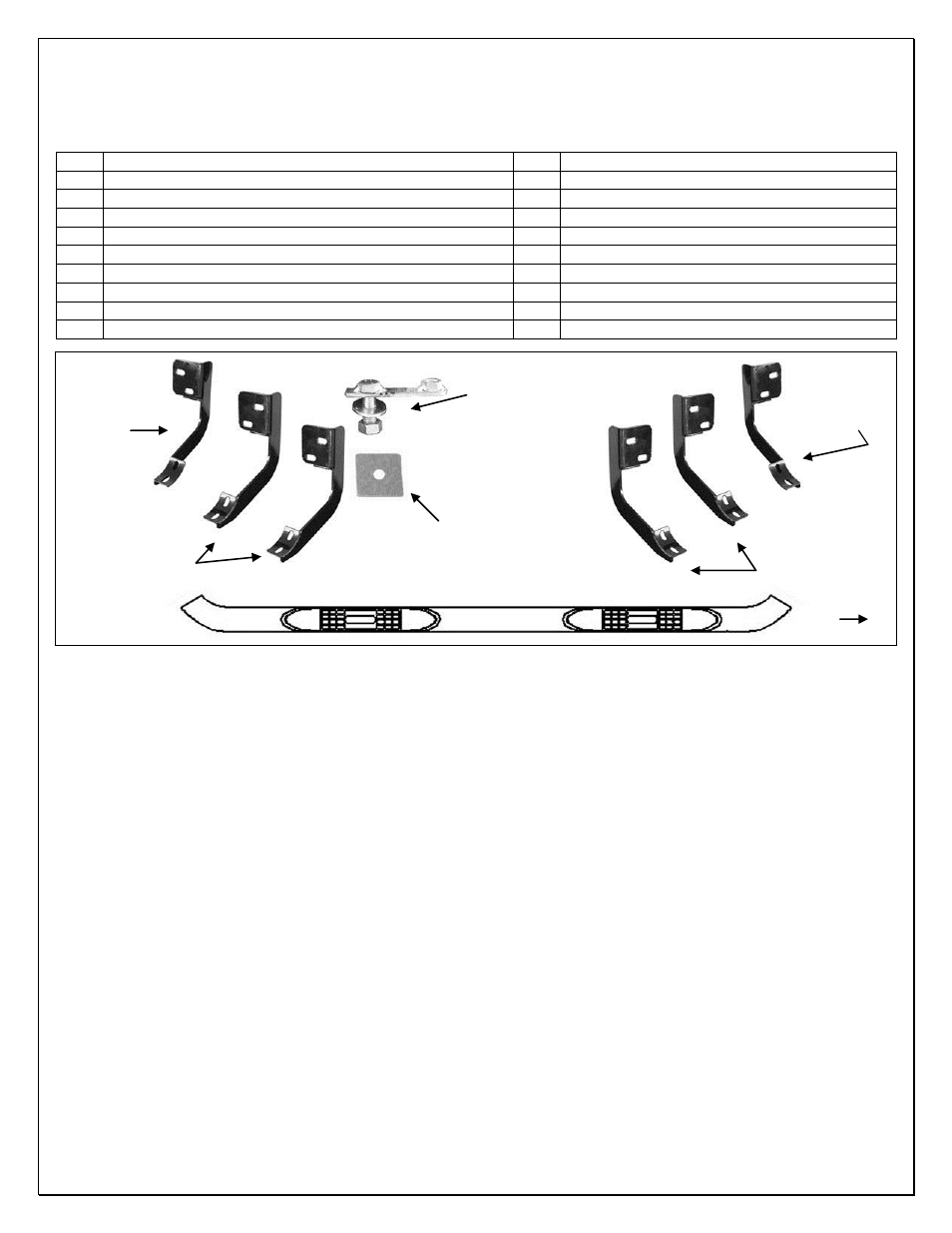 Steelcraft Automotive 422509p 5 PREMIUM OVAL SIDE BAR User Manual | 3 pages