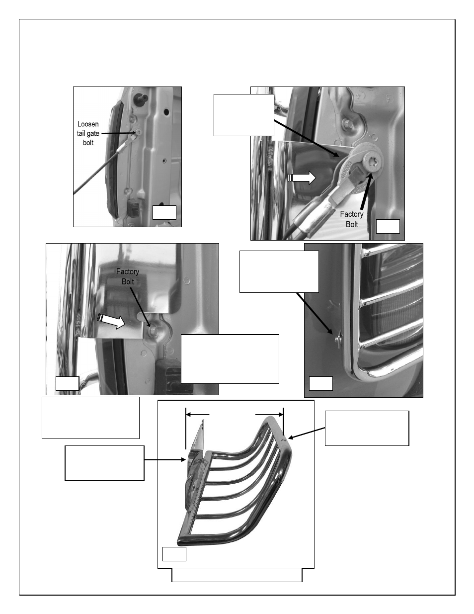 Steelcraft Automotive 31320 TAILLIGHT GUARD User Manual | Page 3 / 3